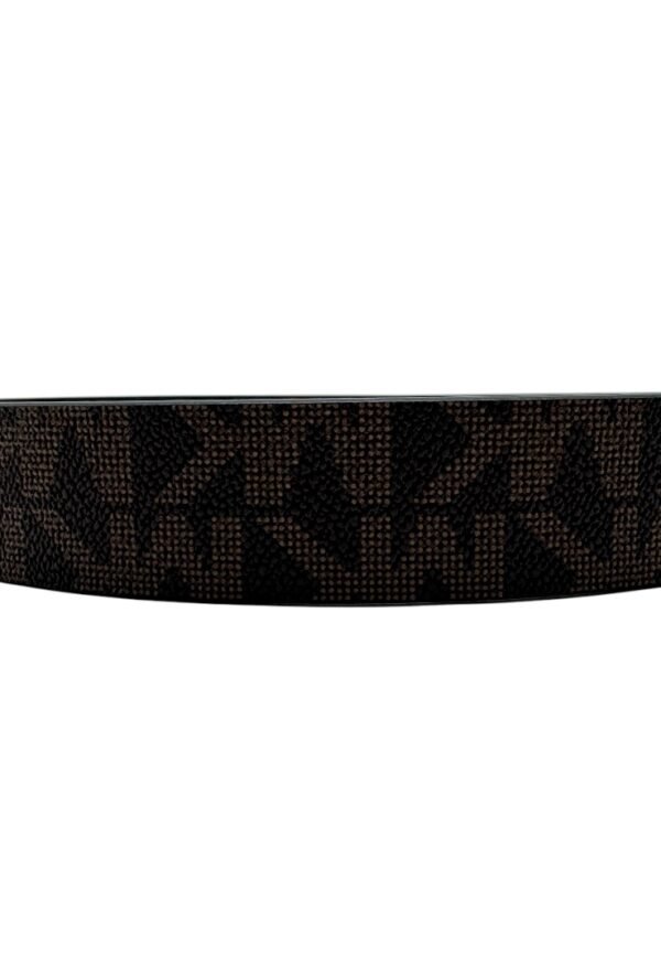 MICHAEL KORS - BELT REVERSIBLE SILVER CIRCULAR BUCKLE - Image 5